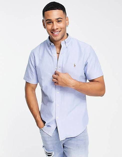 Polo ralph lauren short sleeve hotsell button down
