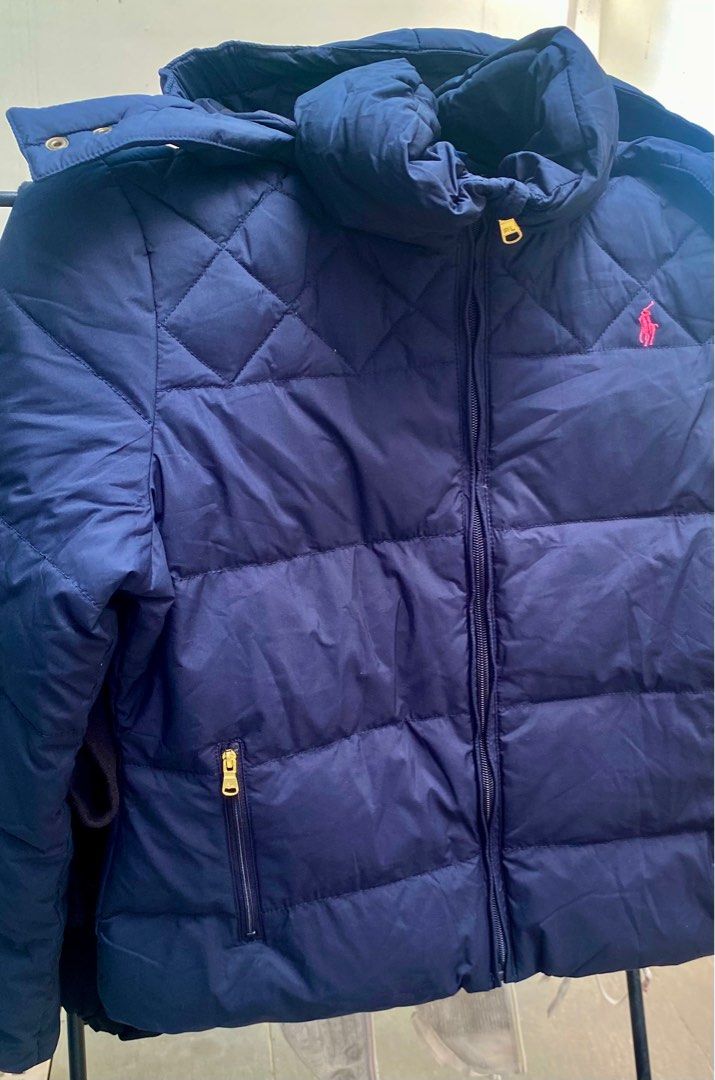 Ralph lauren navy blue clearance jacket