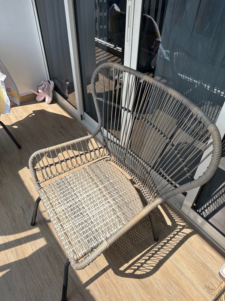 Steel wicker butterfly new arrivals chair