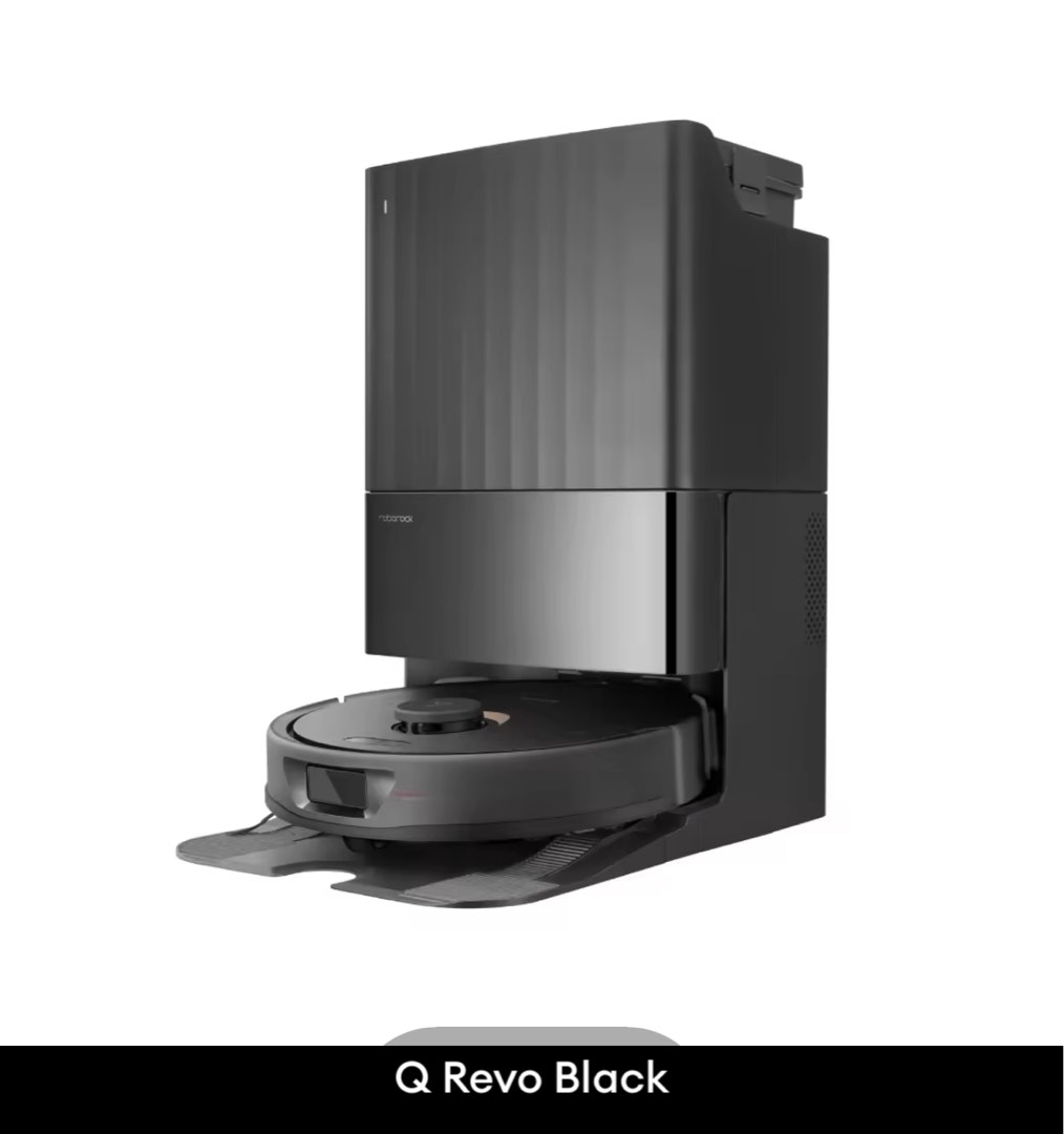 Ready Stock Black Roborock Q Revo local 1 year warranty, TV & Home
