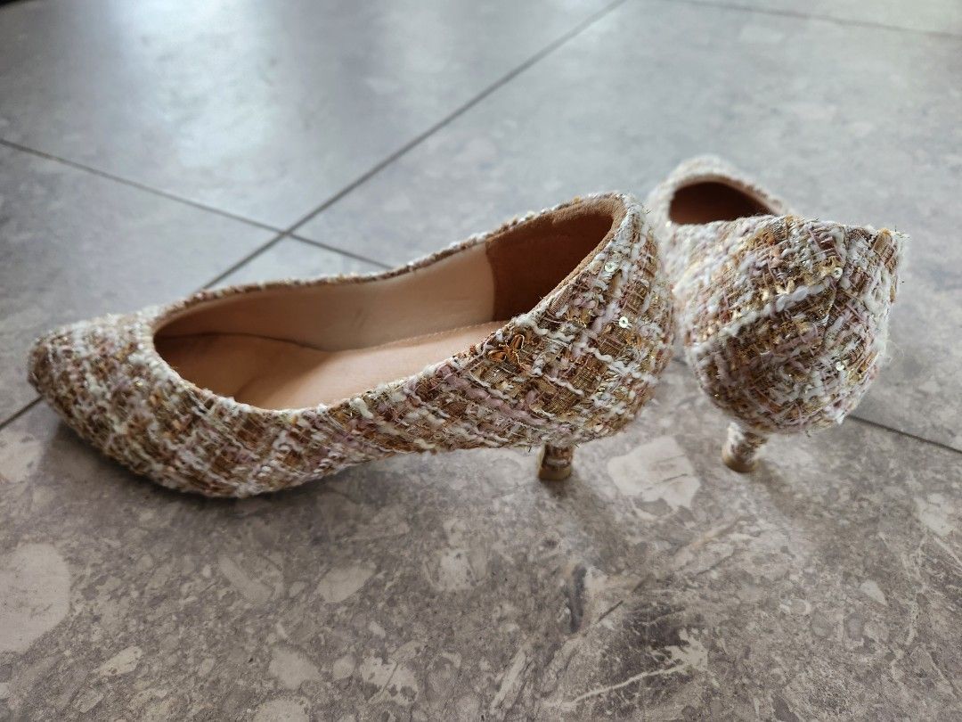 Real leather outlet heels