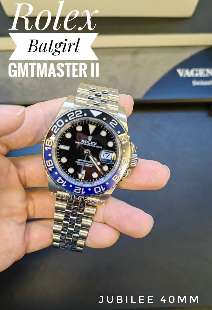 Rolex batgirl on 2025 wrist