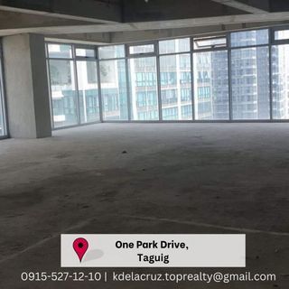SUPER GOOD DEAL! Corner Office Space for Sale in One Park Drive, Taguig City