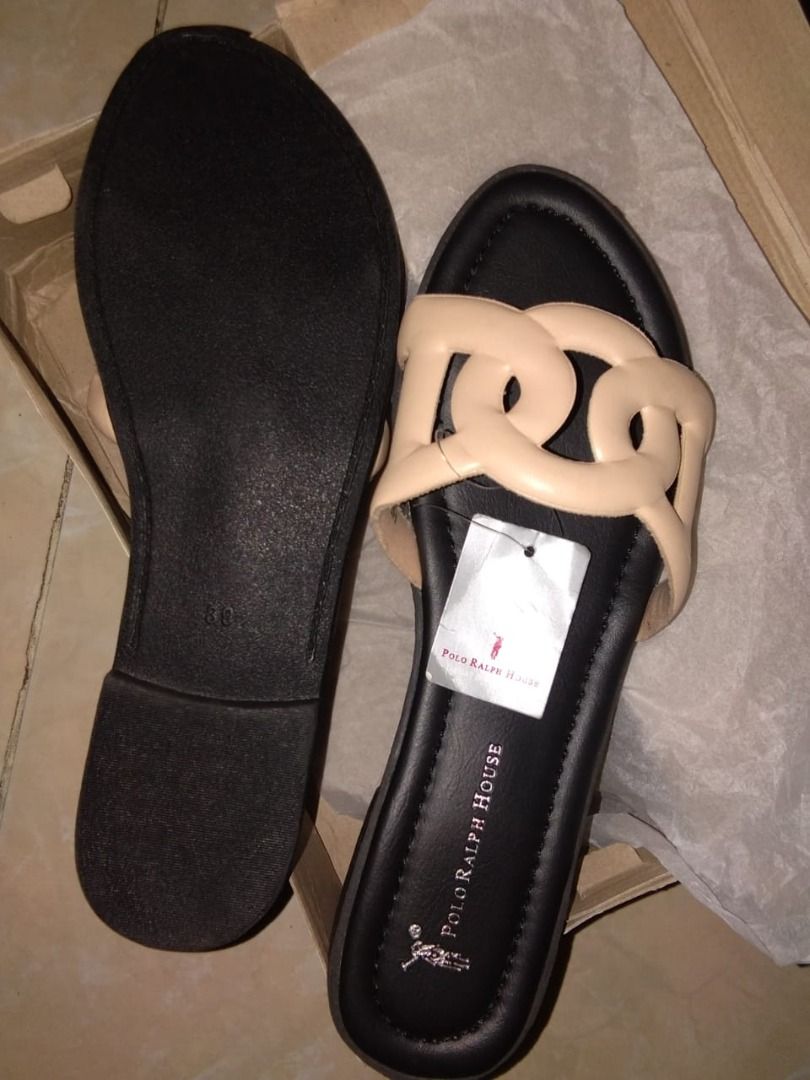 SANDAL FLAT POLO RALPH HOUSE