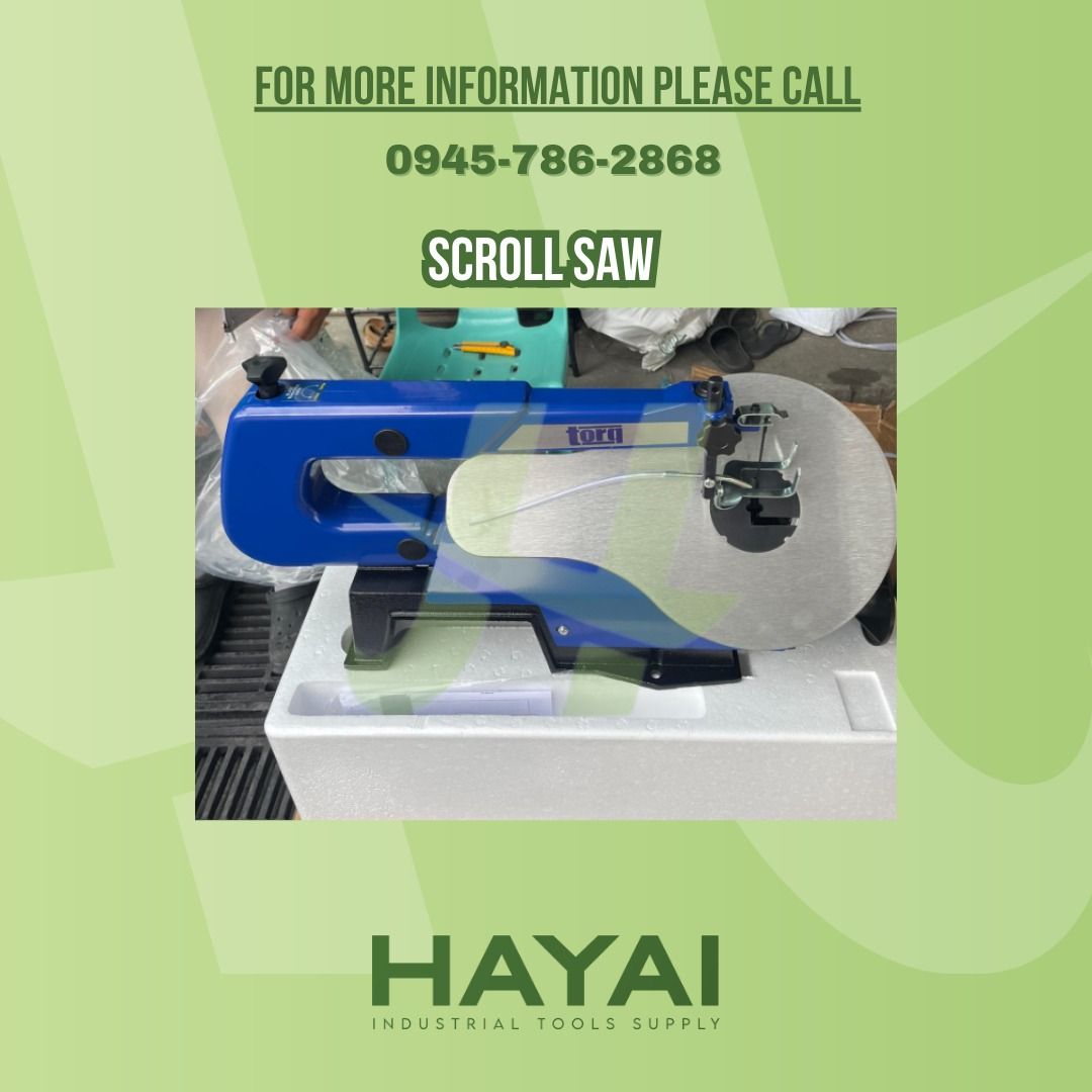 Commercial shop scroll saw