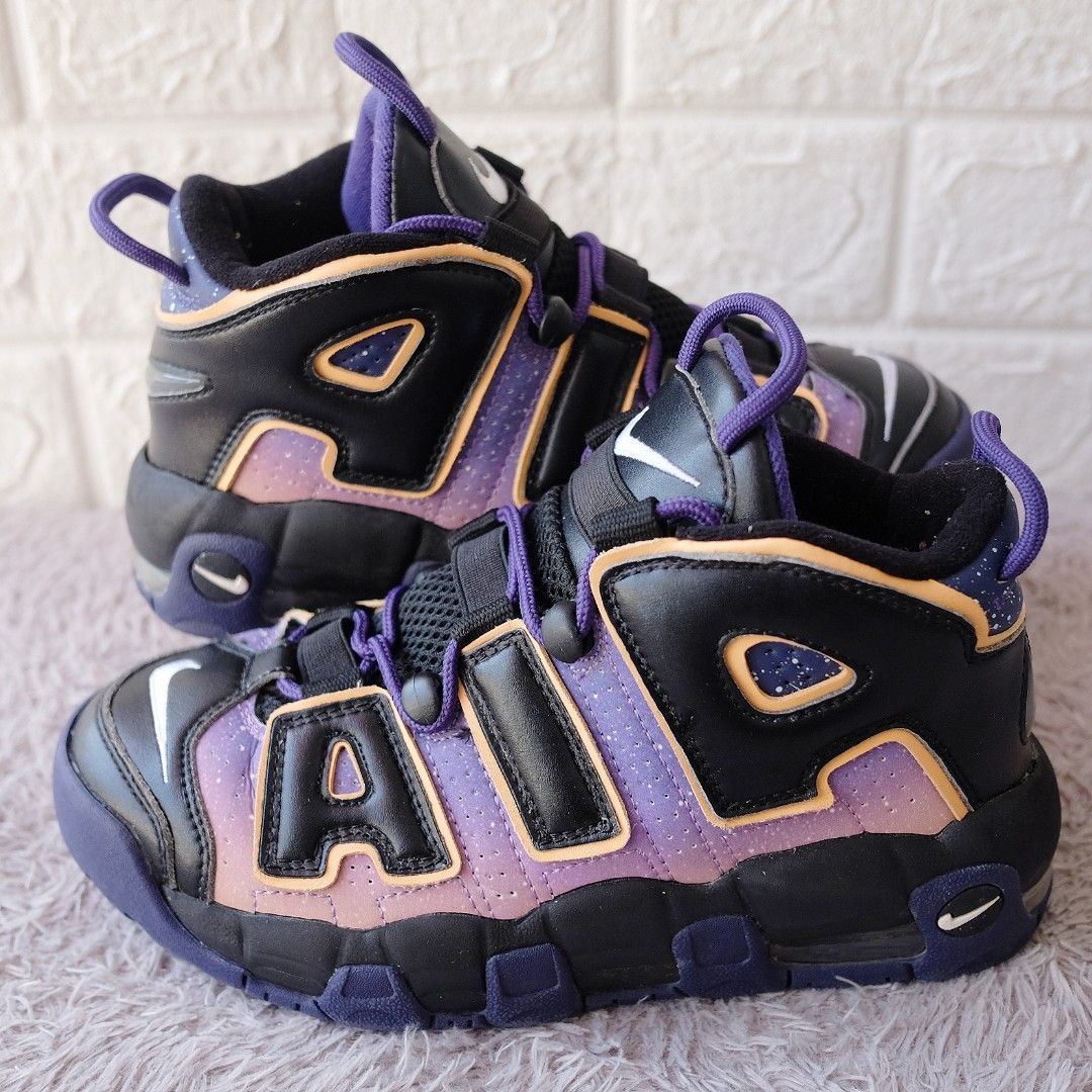 Sepatu Anak Second Nike Air More UpTempo Hoh Dusk To Dawn Bekas