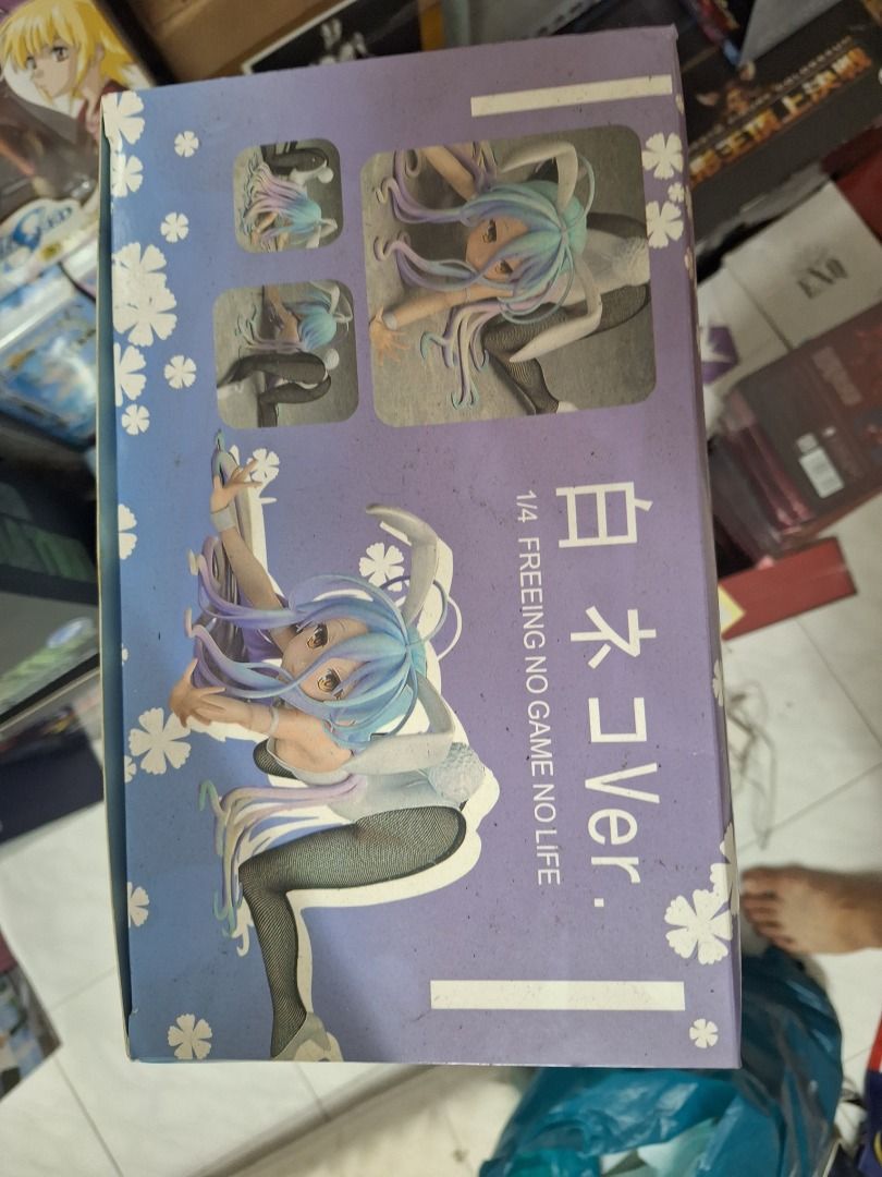 SHIRO NO GAME NO LIFE SEXY BUNNY FIGURE