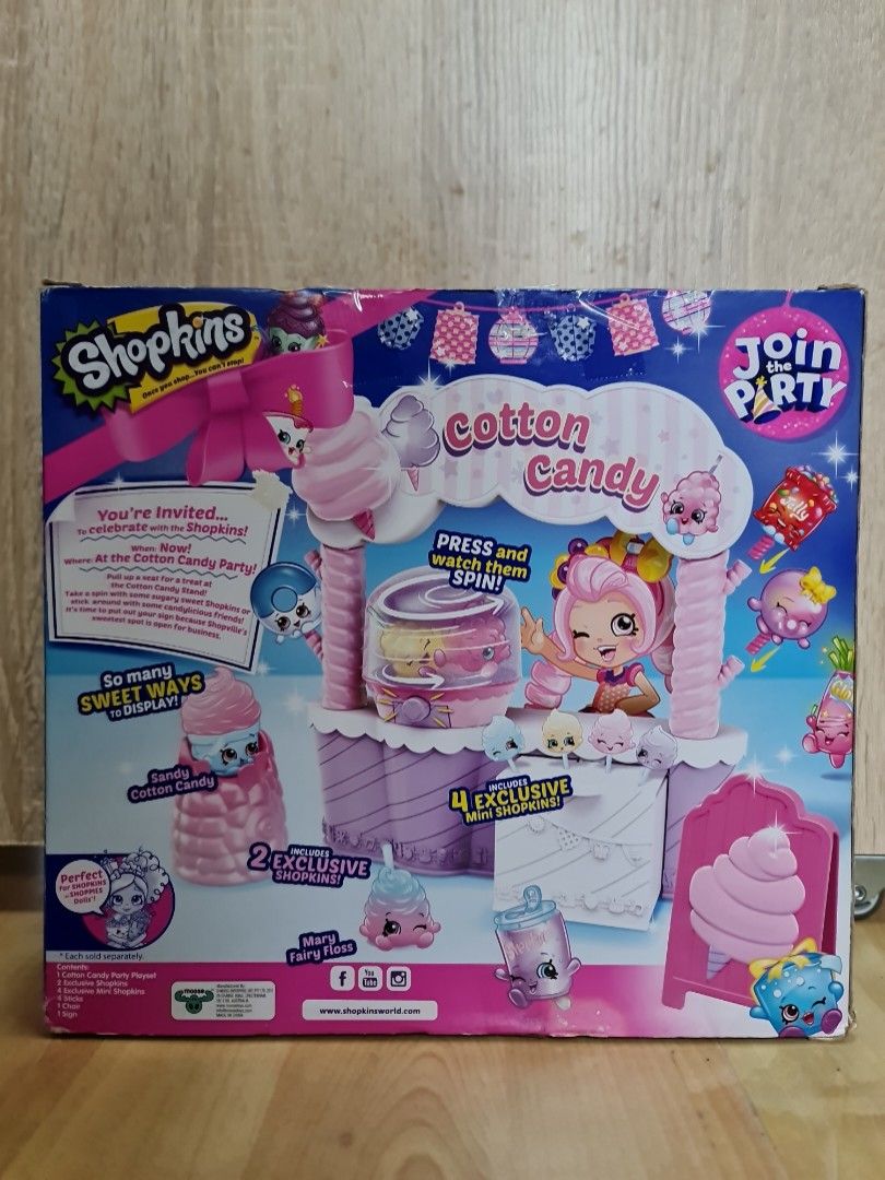 Shopkins cotton candy cheap