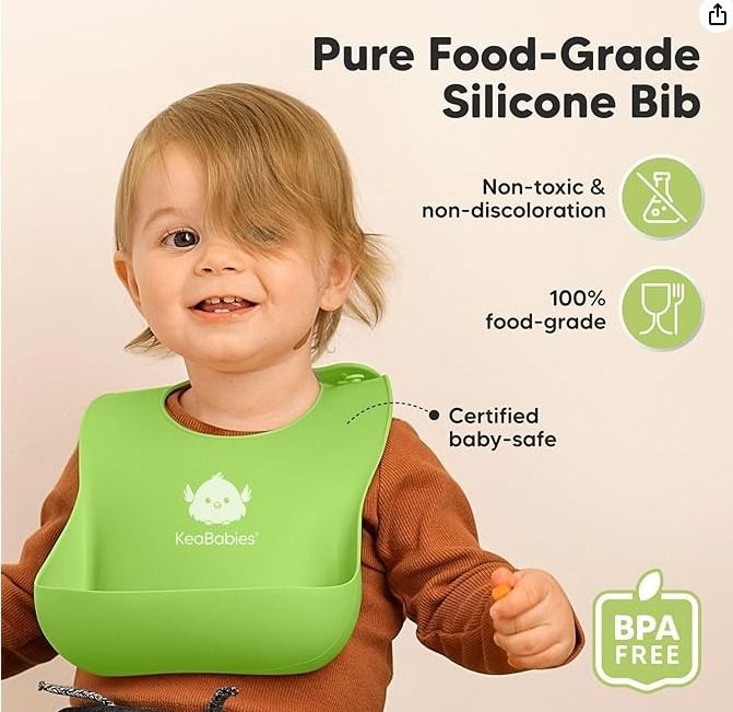 Baby food catcher bib clearance