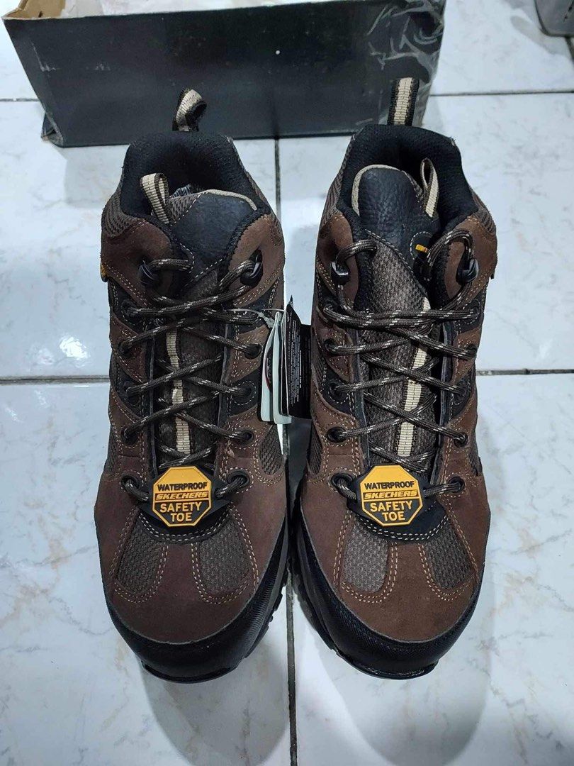 Skechers waterproof cheap safety shoes