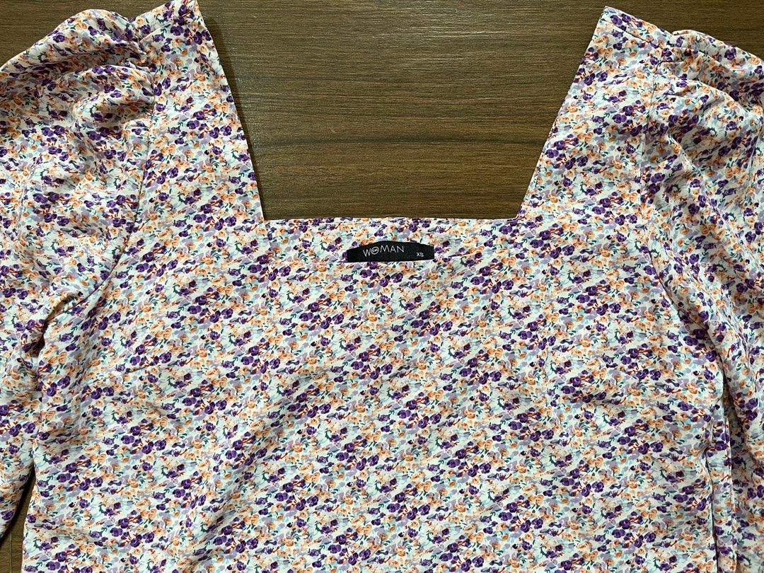 SM WOMEN Ditsy Purple Top (Category: Blouses) located in Santa Maria. Submitted by other_stuffs (Listing ID 1271889621, Image 2). Description: ✅ Used once.