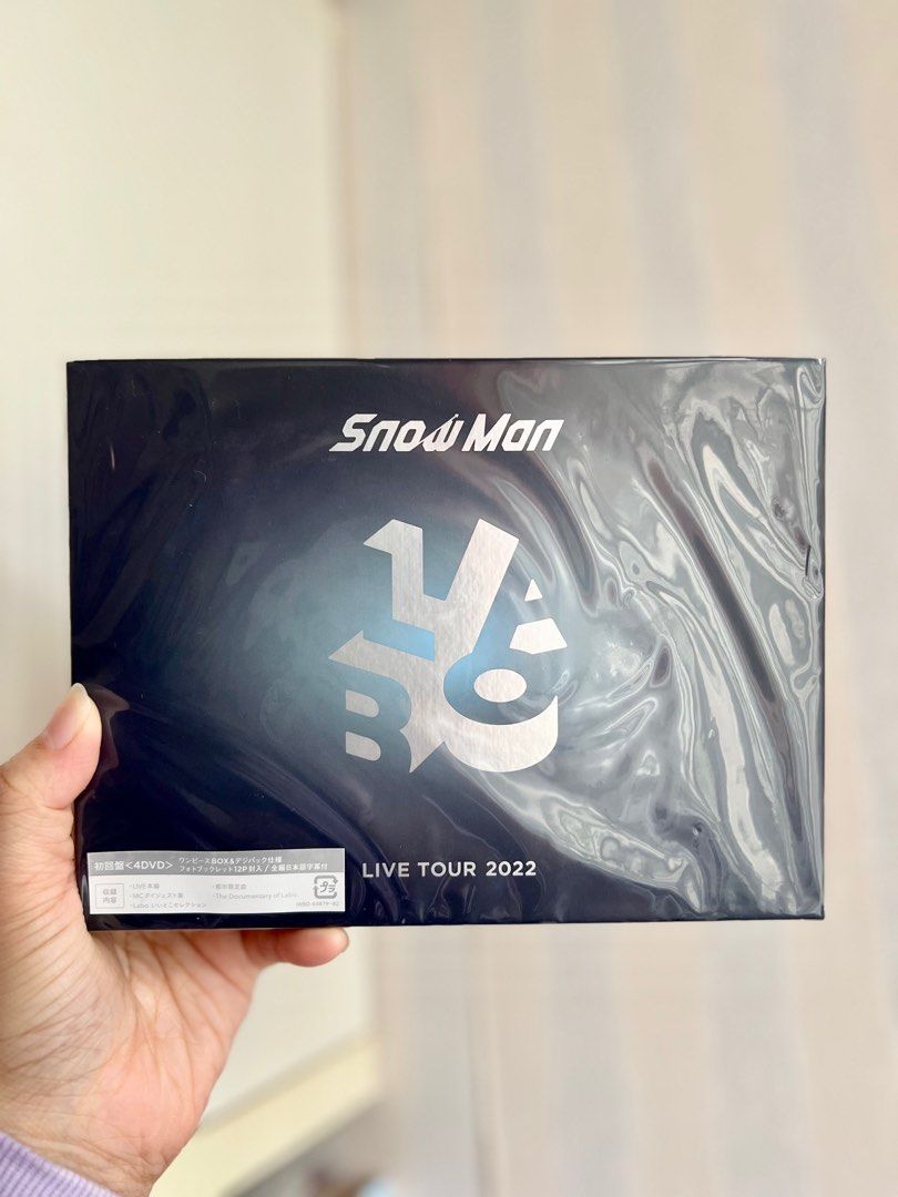 日本公式品 Snow Man/Snow Man LIVE Man TOUR DVD 2022 LABO LIVE 初回 