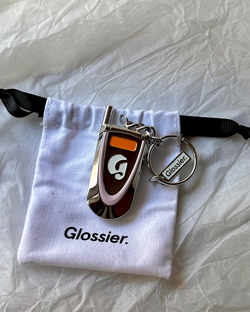 Glossier keychain cheap
