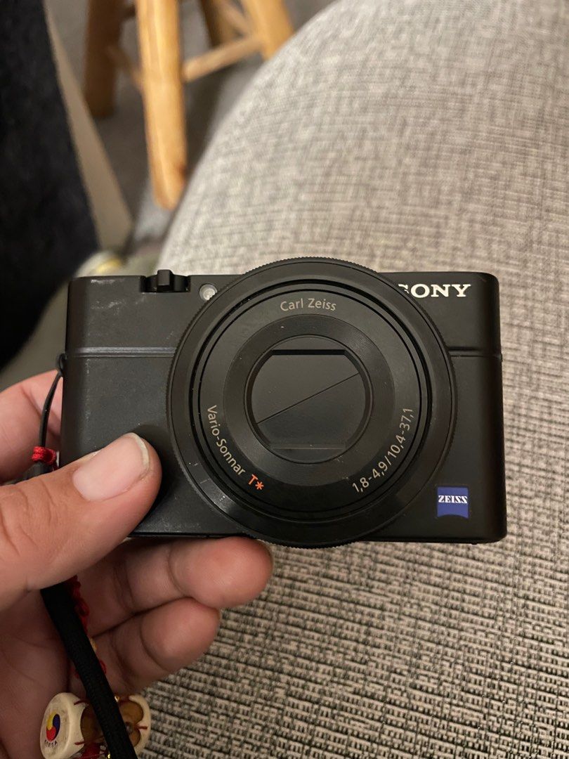 sony dsc-rx100 功能正常附電池充電線充電座無記憶卡！, 相機攝影