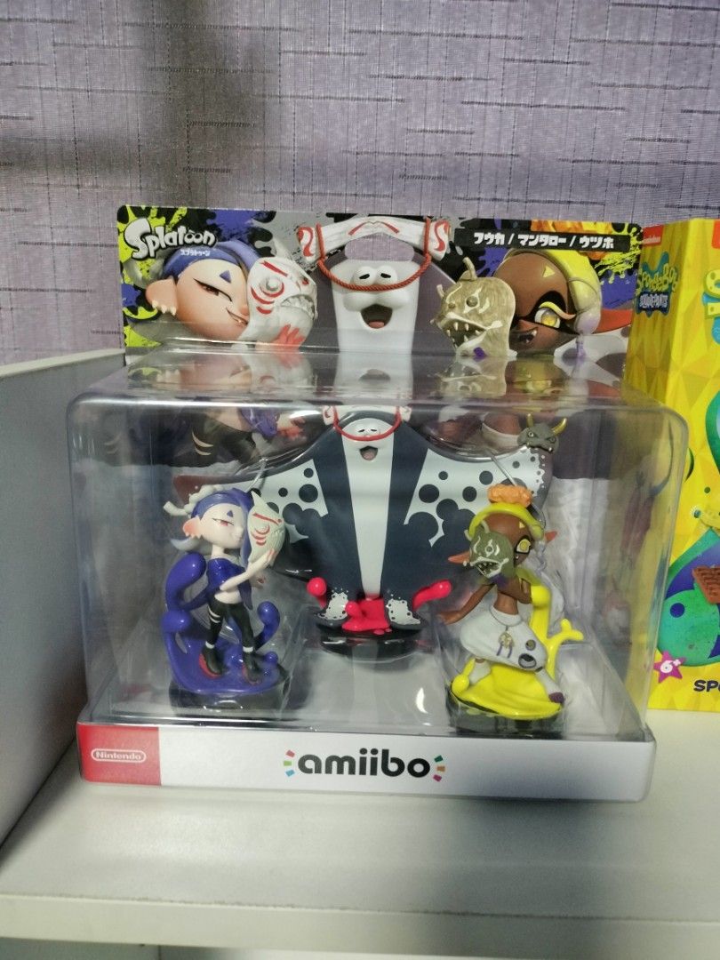 Splatoon Amiibo Deep Cut Figure Set Japan Release Hobbies Toys Toys Games On Carousell