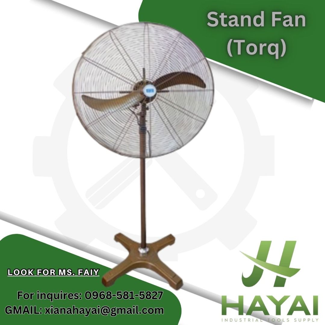 Stand Fan (Torq), Commercial & Industrial, Construction Tools ...