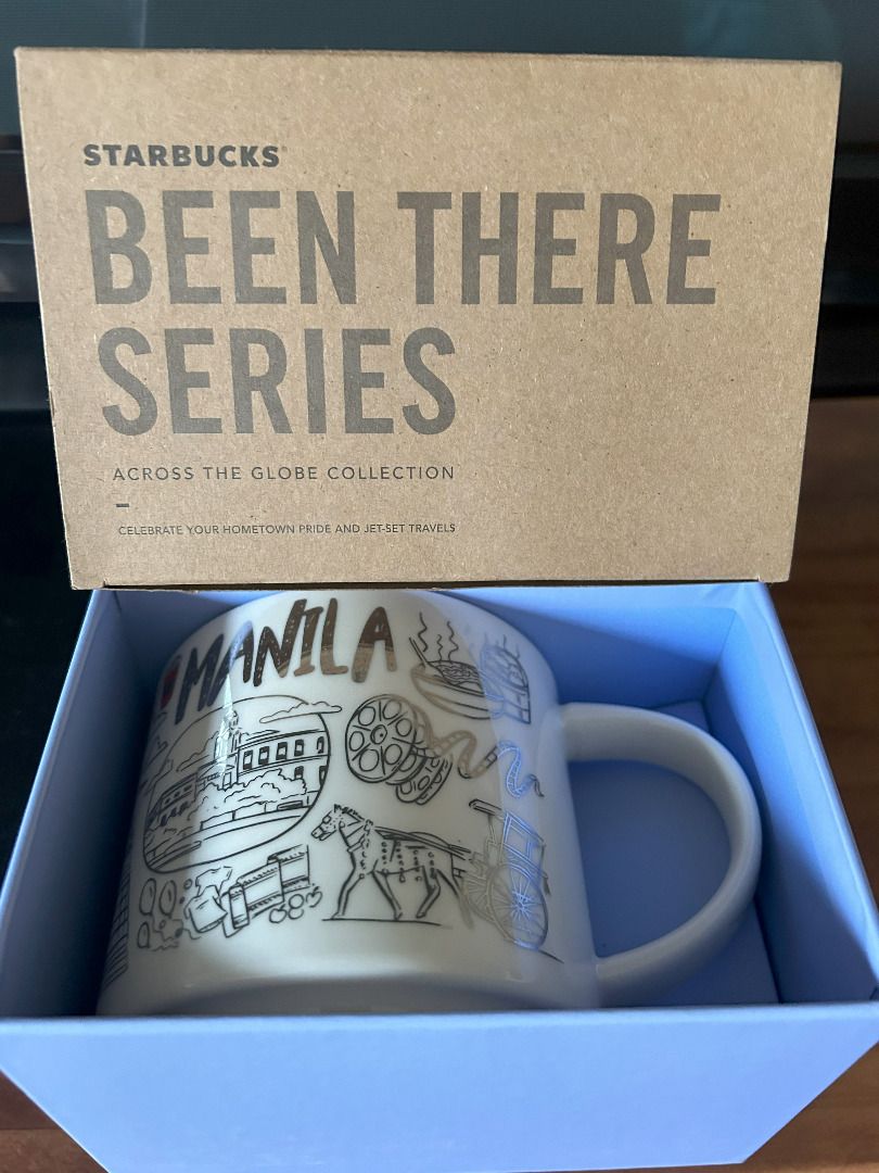 Starbucks Been There Mug - Manila (Category: Coffee & Tea Tableware) located in Binan City. Submitted by impulsebuyer12 (Listing ID 1271734346, Image 2). Description: Released in 2023 by Starbucks (Philippines exclusive). Limited stocks available in Manila Stores only..