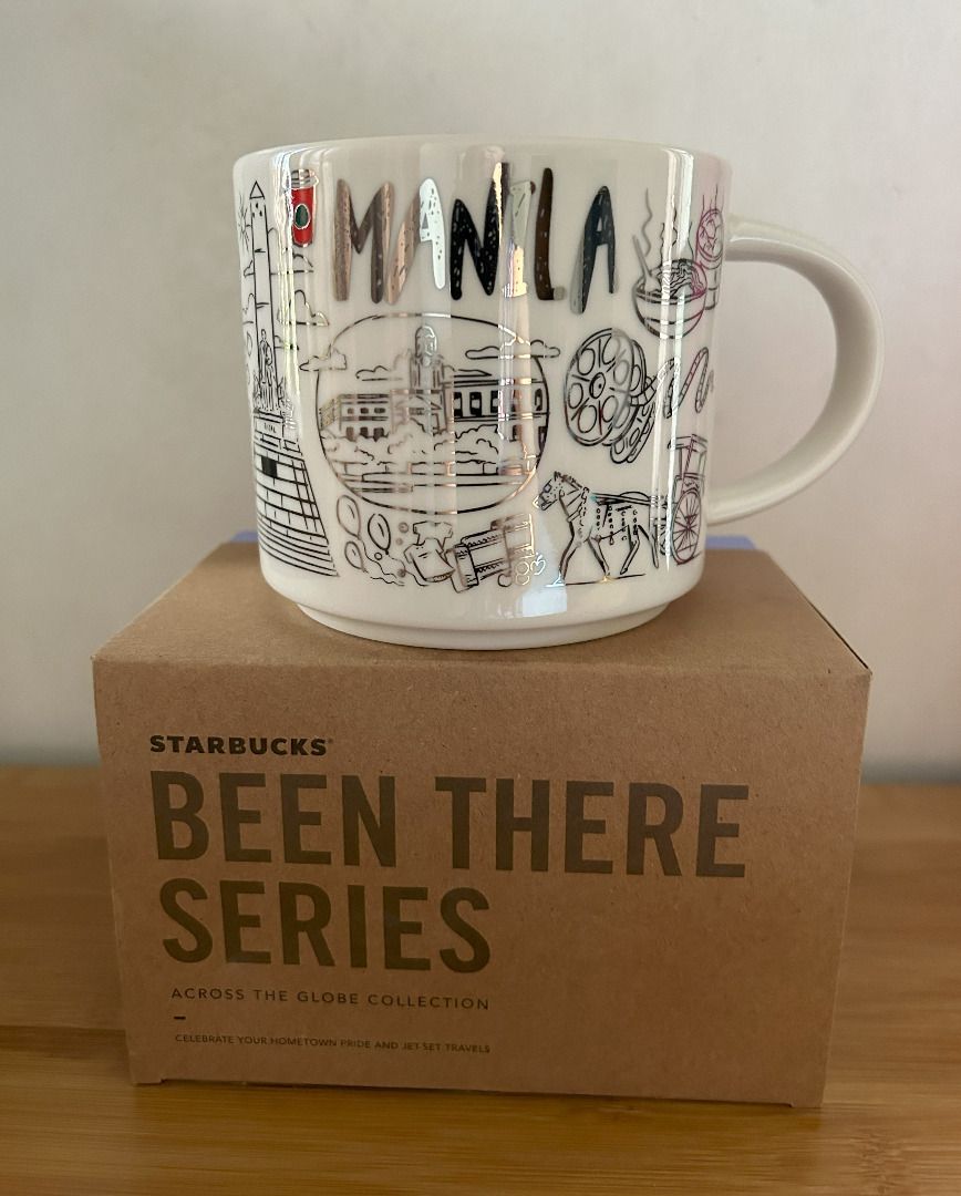 Starbucks Been There Mug - Manila (Category: Coffee & Tea Tableware) located in Binan City. Submitted by impulsebuyer12 (Listing ID 1271734346, Image 1). Description: Released in 2023 by Starbucks (Philippines exclusive). Limited stocks available in Manila Stores only..