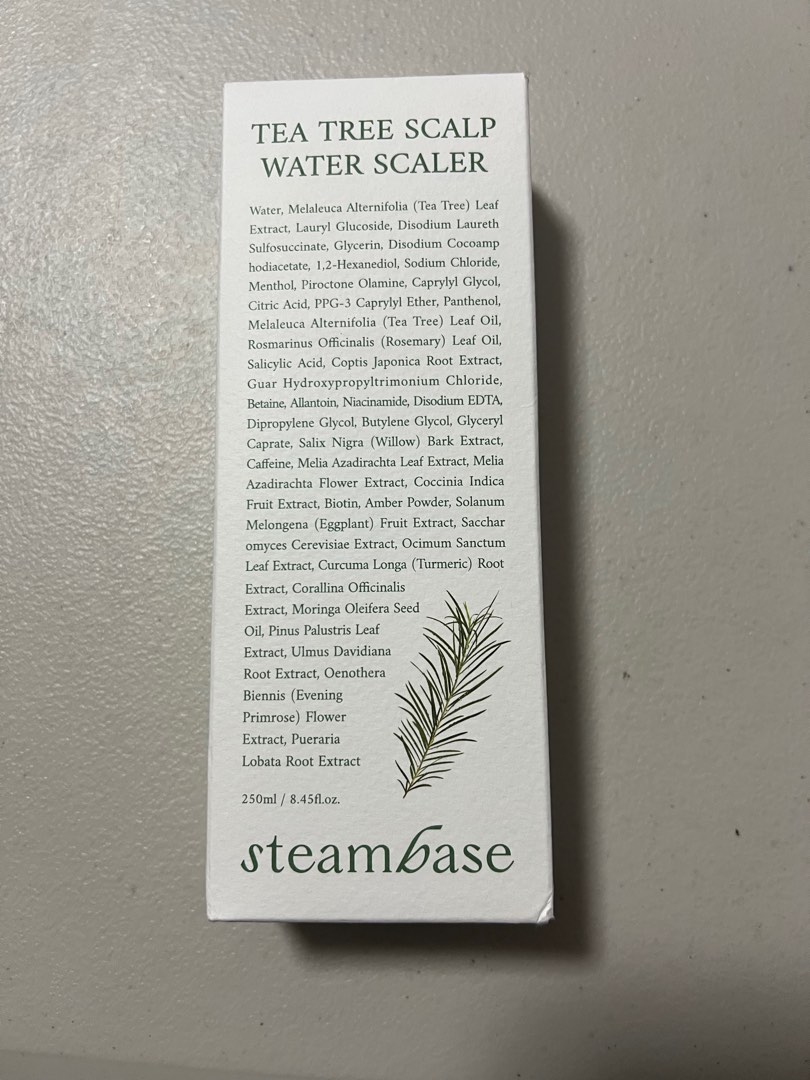 Steambase Tea Tree Water Scalp Scaler Beauty Personal Care Hair On steambase-tea-tree-water-scalp-scaler-beauty-personal-care-hair-on