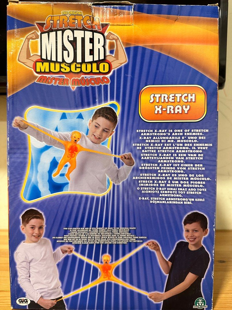 Stretch Mister Muscolo - 發洩外星人公仔, 興趣及遊戲, 玩具& 遊戲類- Carousell