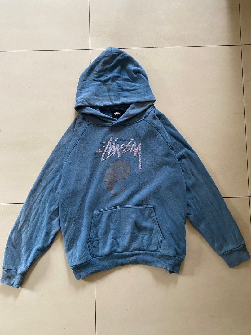 Stussy yin sales yang hoodie