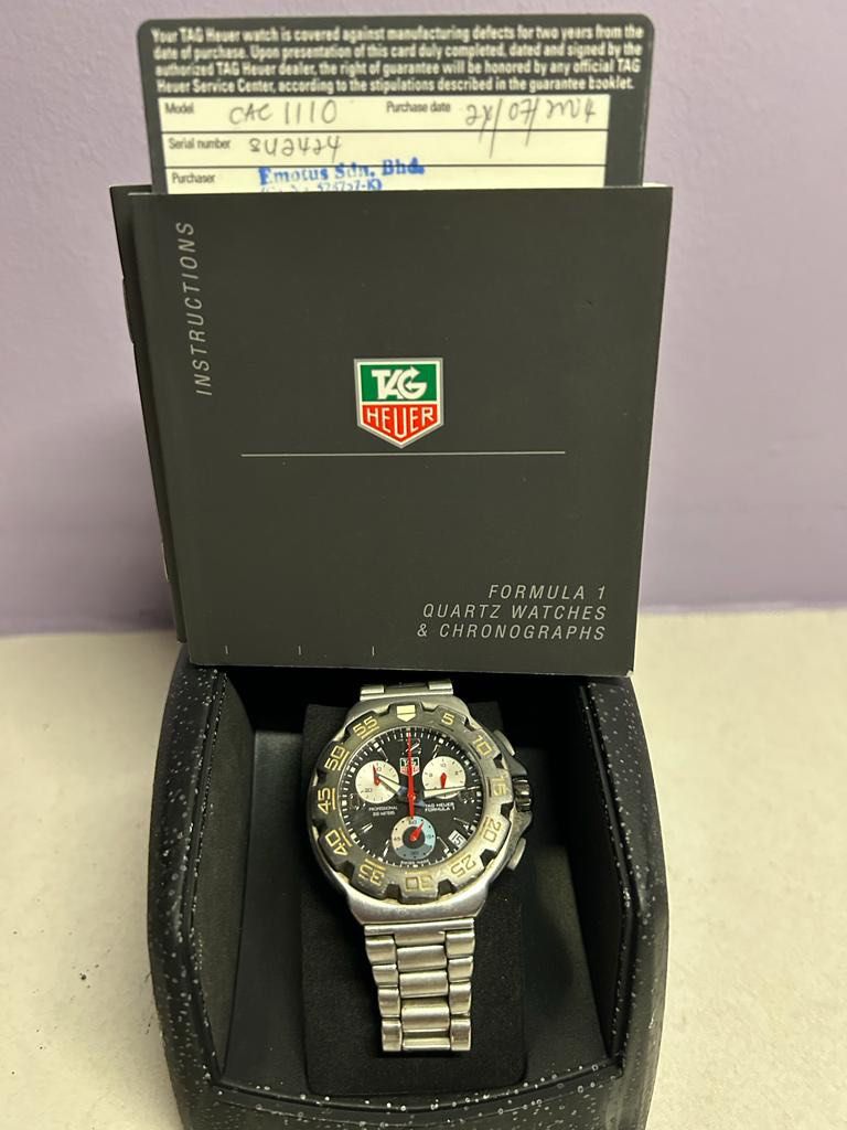 Tag heuer new arrivals formula 1 2004