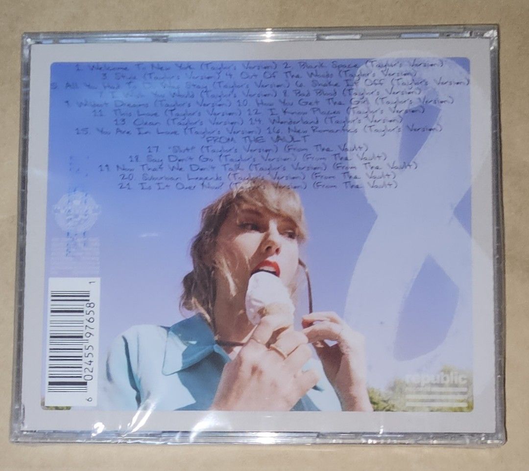 Taylor Swift - 1989 - Taylor's Version - Target Edition - Aquamarine ...