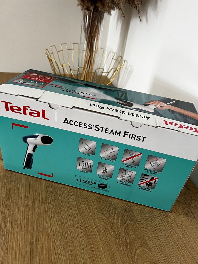 Tefal Access Steam First Handheld Garment Steamer DT6130, TV & Home
