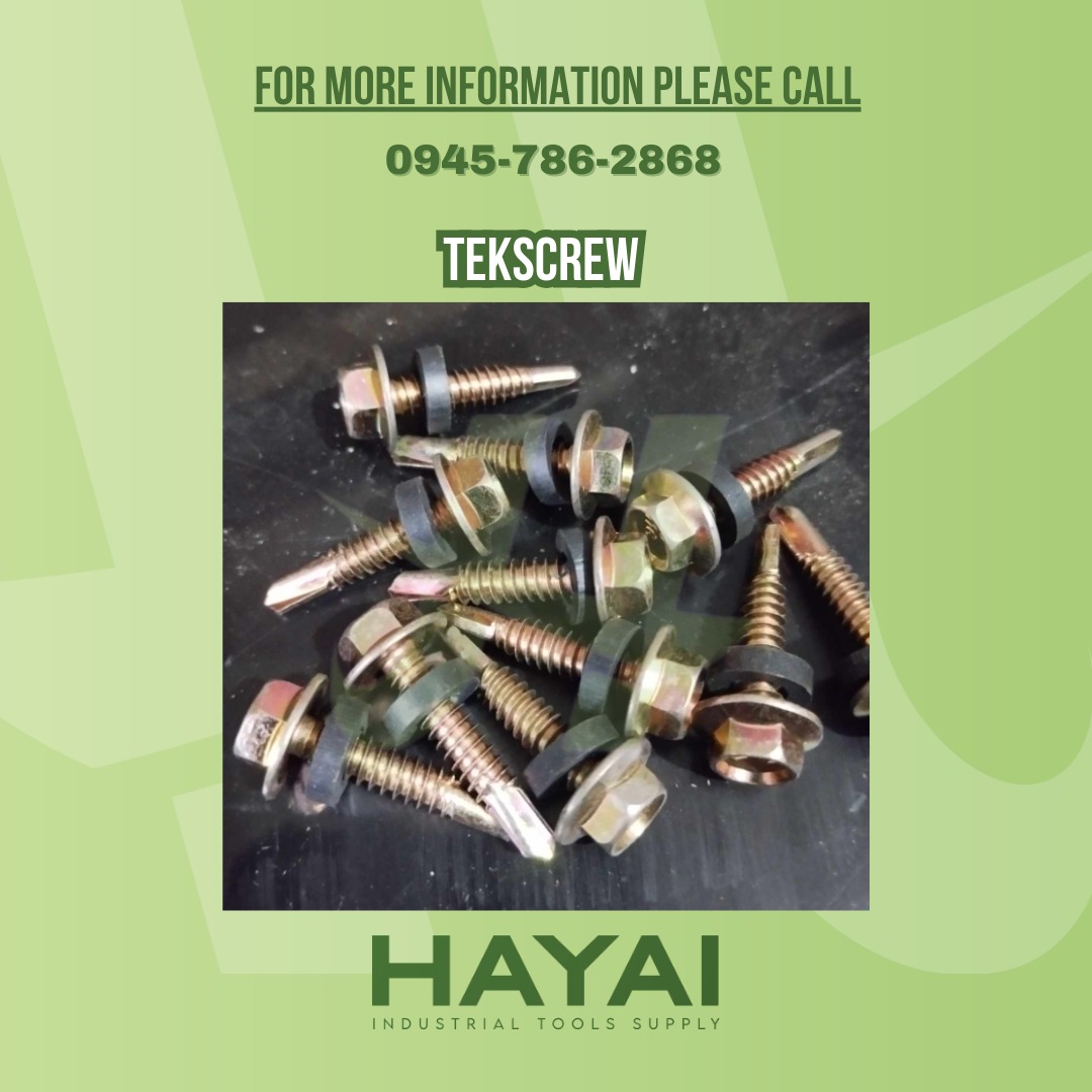 Tekscrew, Commercial & Industrial, Industrial Equipment on Carousell