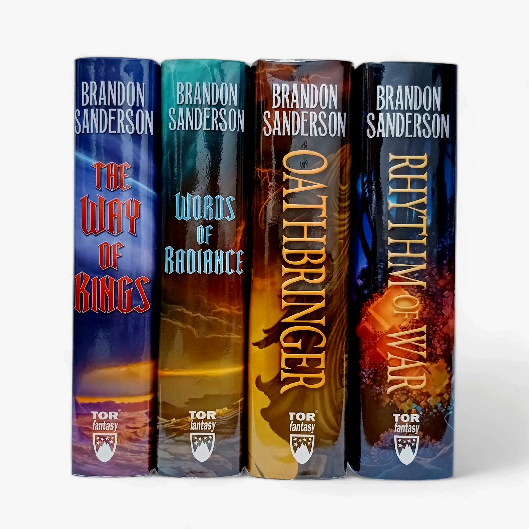 The Stormlight Archive by Brandon Sanderson First Edition Hardcovers ...