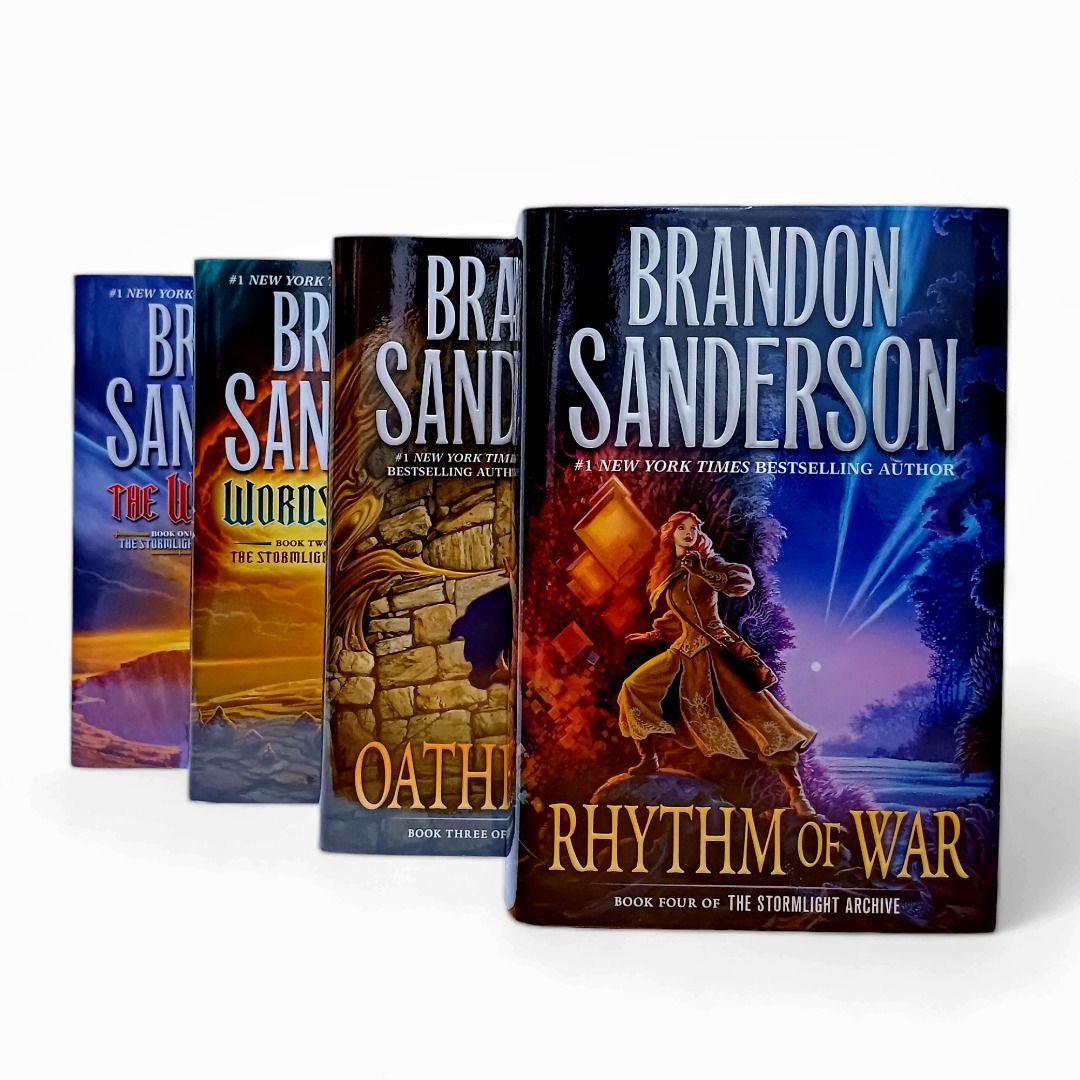 The Stormlight Archive by Brandon Sanderson First Edition Hardcovers ...