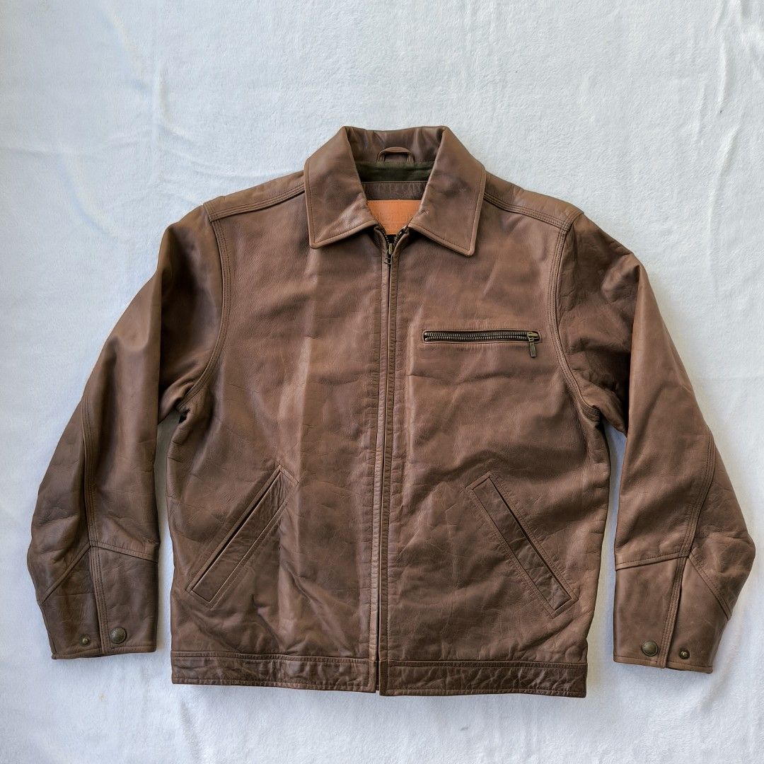 Timberland cowhide leather jacket sale