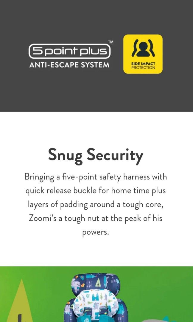 5 point harness anti escape system online