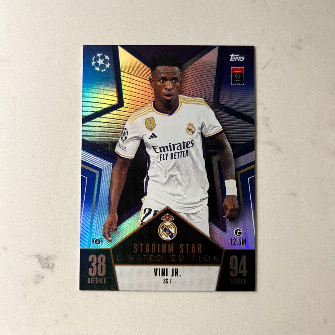 Flocage REAL MADRID 2024/25 #7 VINI JR. Domicile & Exterieur UEFA - Vêtements