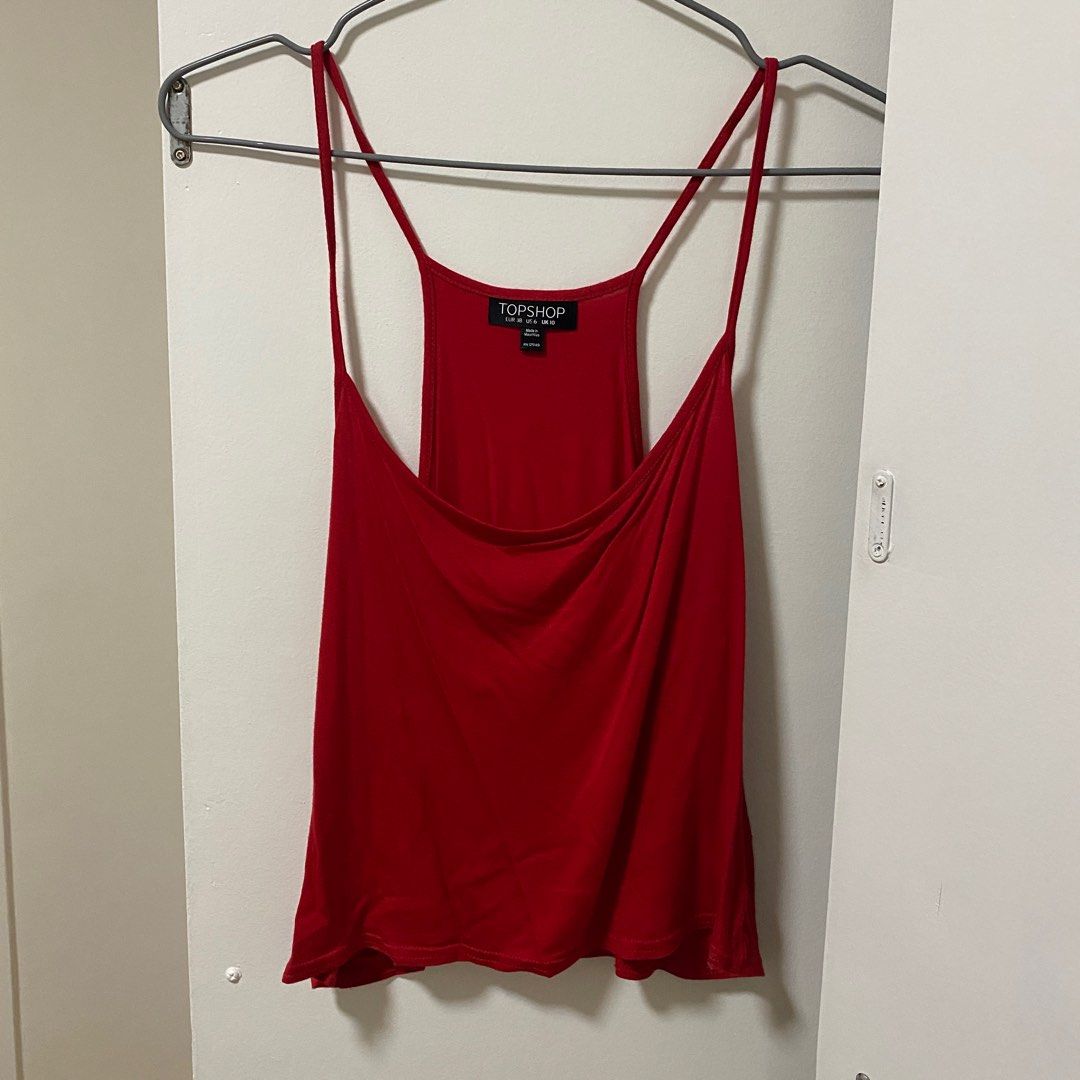Topshop spaghetti strap top on sale