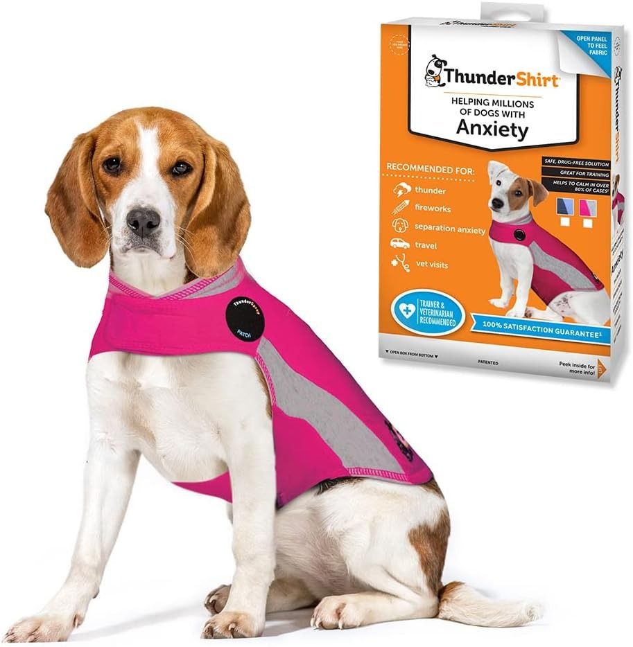 Pink thundershirt for dogs clearance