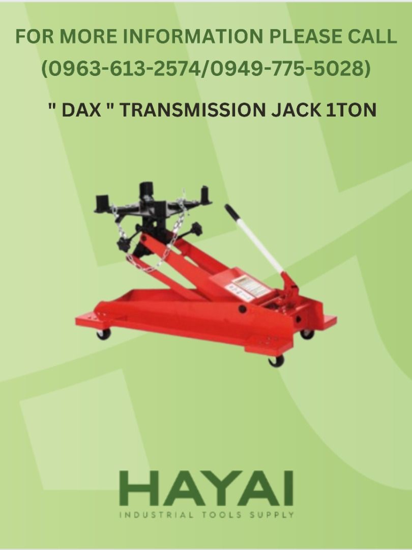 TRANSMISSION JACK 1TON, Commercial & Industrial, Construction Tools