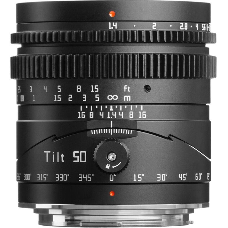 TTArtisan 50mm F1.4 Tilt Lens (For Sony E, Fujifilm X, Canon RF