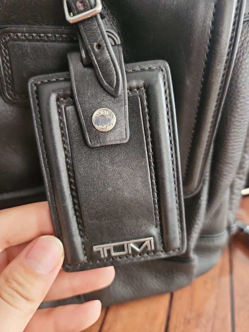 Tumi Bradford Marley Full Leather Brief Case Bag Men s Fashion