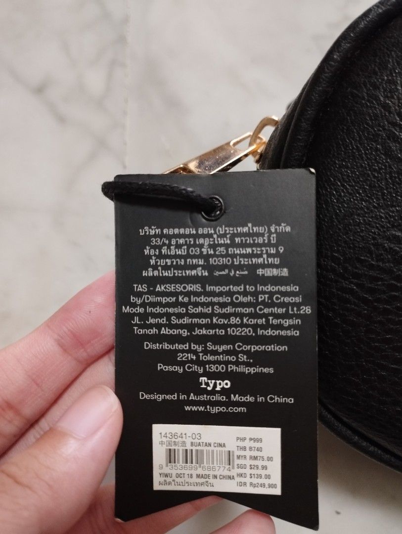 Typo Belt Bag