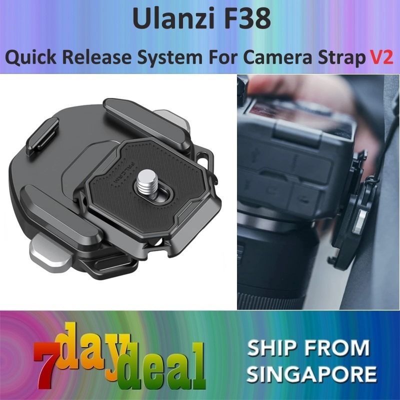 Ulanzi Falcam F38 Quick Release Shoulder Strap Kit V2 (Model 3142) – For DSLR & Mirrorless Cameras