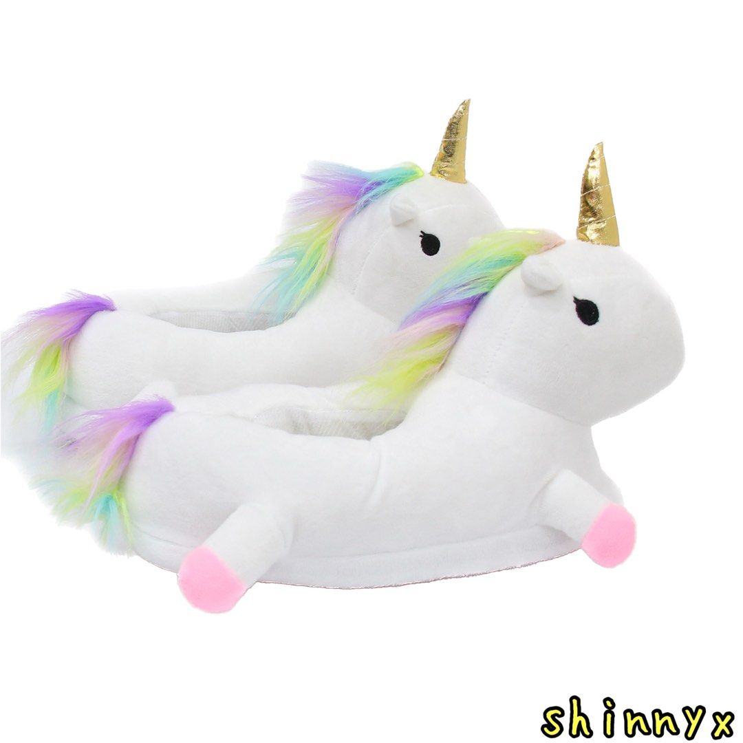 Unicorn Bedroom Slipper Free sizing Fits from 35 42 Women s