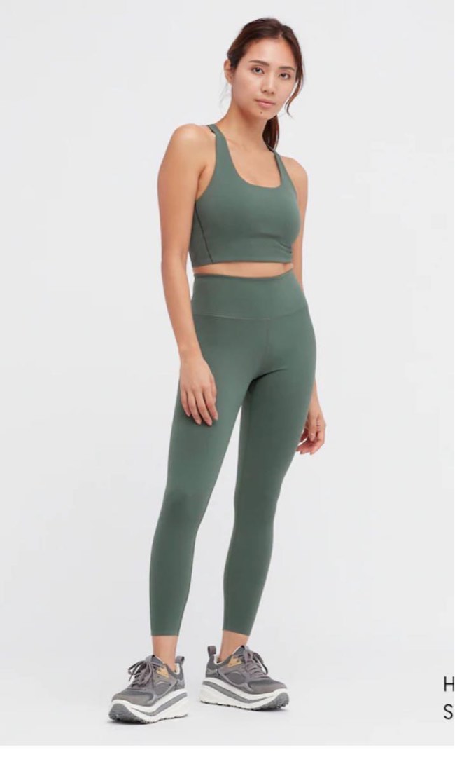 Uniqlo Airism Leggings Women s Fashion Activewear on Carousell