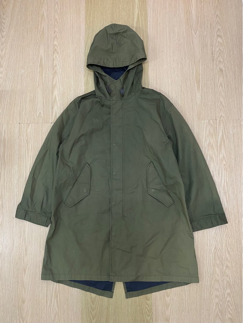 Uniqlo Blocktech waterproof parka Men s Fashion Coats Jackets