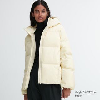 Uniqlo Seamless Down Hooded Jacket, $149, Uniqlo