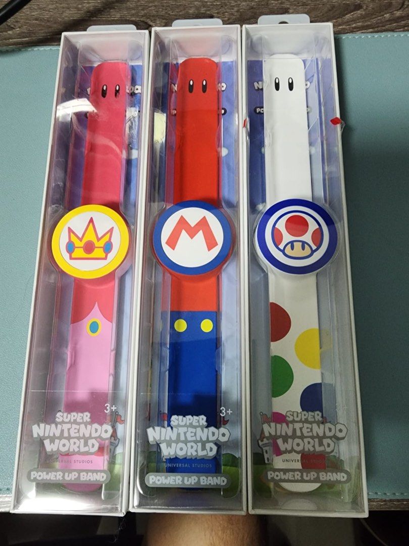 USJ - POWER UP BAND×2 A Complete Guide to SUPER NINTENDO WORLD Power-Up Bands