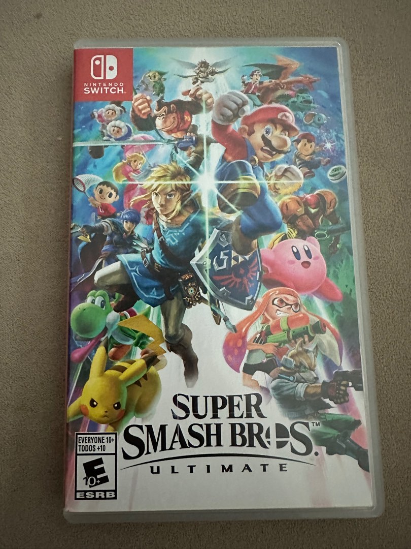Super smash top bros used switch