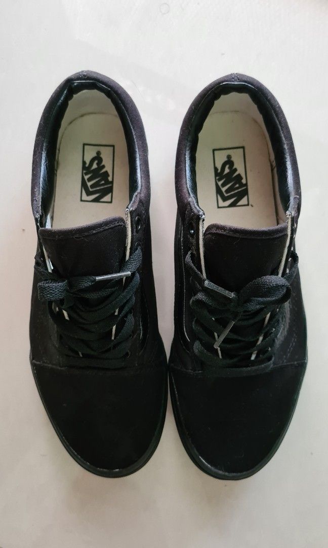 All black vans size 10 sale