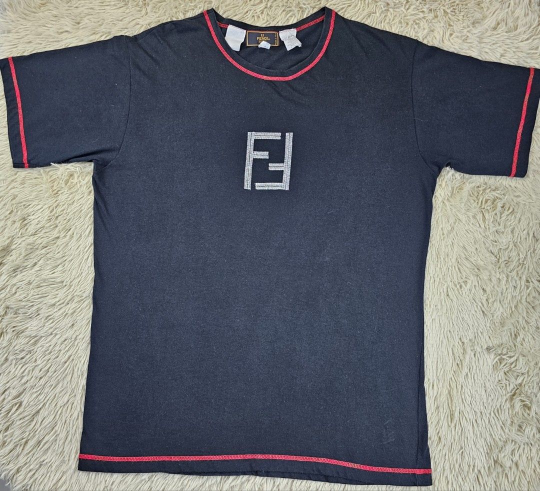 Vintage fendi t shirt best sale