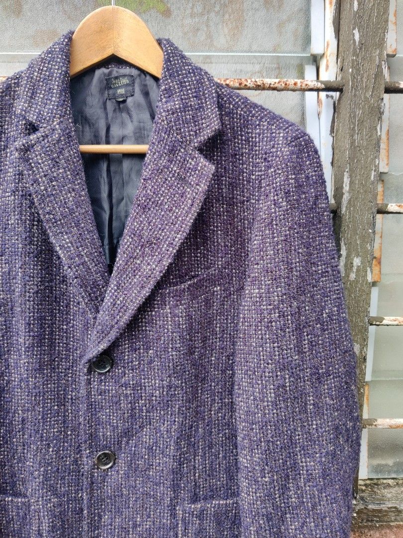 Tweed jacket online homme